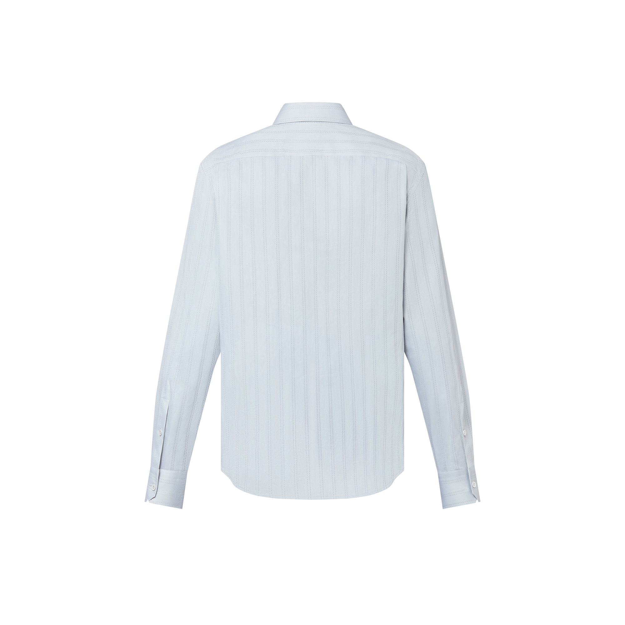 LOUIS VUITTON cotton LV logo dress Long sleeve shirt tops white S